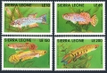 Sierra Leone  1355-1358-1360-1361