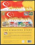 Singapore 857 sheet  p/p