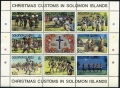 Solomon Islands 502-510a sheet