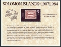 Solomon Islands 525 sheet mlh