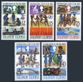 Solomon Islands 551-555, 554a sheet