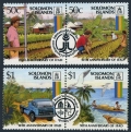 Solomon Islands 607-610a pairs