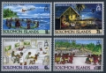 Solomon Islands 653-656 mlh