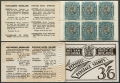 South Africa 47c-49d-56c booklet/2 each