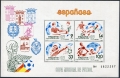 Spain 2295a-2295b sheets type 1, 2