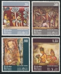 Sri Lanka 478-481, 481a sheet