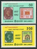 Sri Lanka 651-652, 652a sheet