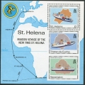 St Helena 535-538, 539 ac sheet