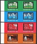 St Kitts 131 x4 imperf. (1st set)