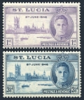 St Lucia 127-128