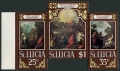 St Lucia 275-277a triptych