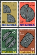St Lucia 355-358, 358a sheet