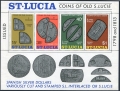 St Lucia 358a sheet
