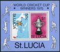 St Lucia 403-404, 404a sheet