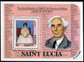 St Lucia 594 sheet