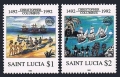 St Lucia 991-992