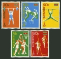Surinam 552-556, 556a sheet