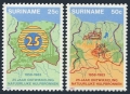 Surinam 641-642
