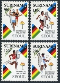 Surinam 812-815, 814a sheet