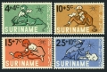 Surinam B116-B119, B118a sheet