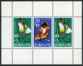 Surinam B137-B141, B139a sheet