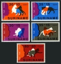 Surinam B251-B255, B253a sheet