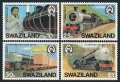 Swaziland 461-464, 464a sheet