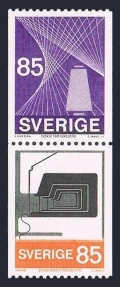 Sweden 1094-1095a pair