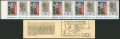 Sweden 1189-1190a, 1191-1192a booklets