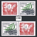 Sweden 1612-1613a pair