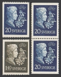 Sweden 484-485, 486 pair