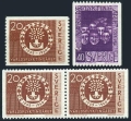 Sweden 553-554, 555 pair