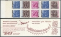 Sweden 727-730a booklet English