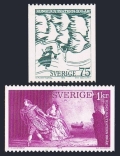 Sweden 992-993, 993a booklet