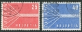 Switzerland 363-364 used