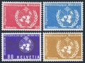 Switzerland Official WMO 8O10-8O13