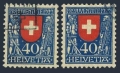 Switzerland B24 used