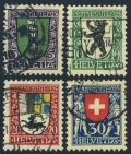 Switzerland B33-B36 used