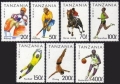 Tanzania 1018-1024, 1025