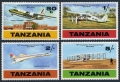 Tanzania 117-120, 120a sheet mlh