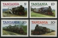 Tanzania 271-274, 274a sheet