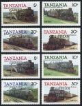 Tanzania 303 note 271-274 overprint