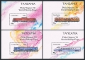 Tanzania 705-712, 713-716 sheets