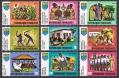Togo 693/C119  9 stamps of 1970