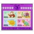 Togo 794-797, C167-C168, C168a sheet