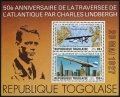 Togo 957-958, C312-C315, C315a sheet