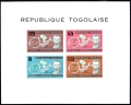Togo 454-456, C35, C35a sheet