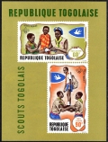 Togo 656-660, C97-C98, C98a sheet