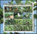 Tonga 1203-1214, 1215 al sheet