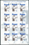 Tonga 580a-581a sheets